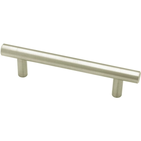 Ends Pull - Liberty 96mm Flat End Bar Cabinet Pull, Stainless Steel
