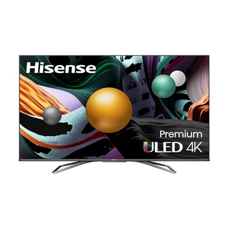 Restored Hisense 55-inch 4K Premium HDR Dolby Vision 1500-nit Motion Rate 480 ULED Smart TV (55U8G) (Refurbished)