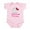 Petal Pink, variant on CafePress - Volleyball Princess Gift Infant Bodysuit - Baby Light Bodysuit, Size Newborn - 24 Months