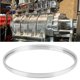 thumbnail image 2 of Espaciador de filtro de aire, instalación simple Espaciador de filtro de aire de aluminio Plata profesional para accesorios de automóvil LHCER Descripción de la referencia, 2 of 8