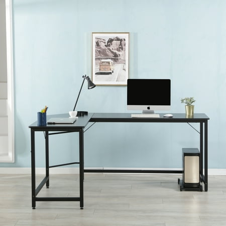 Dining Table Modern Home Office Corner Computer Desk Table Heavy