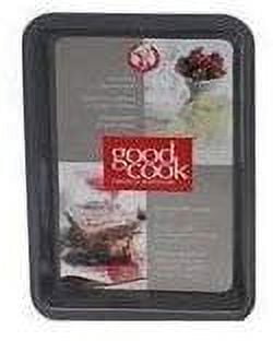 GoodCook Baking Sheet Brownie Pan 11x7 - Rectangular Gray - 3 Piece, 11" x 7" — Residential Use, Standard Application