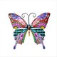 thumbnail image 5 of Pájaro Mariposa Metal Decoración de Arte de Pared Al Aire Libre, Decoración Colgante de Escultura de Pared de Pájaro, Decoración de Arte de Pared de Pájaro, 5 of 6