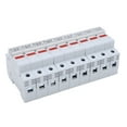 thumbnail image 3 of Support de Fusible, 32A 500-690V Base Support de Fusible Installation Facile Utilisation Durable pour la Protection de Circuit pour la Distribution d'Énergie 1p, 2p, 3p, 3 of 8