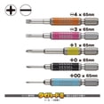 thumbnail image 2 of Juego de brocas Go-SAI VESSEL n.º GS5P-03, 5 piezas, 6,5 cm, 2 of 4