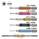 thumbnail image 2 of Juego de brocas Go-SAI VESSEL n.º GS5P-03, 5 piezas, 6,5 cm, 2 of 4