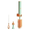 thumbnail image 3 of Silic Electric Baby Bottle Brush Portable Multipurpos for Newborn Infants Green Orange, 3 of 8