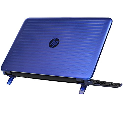 iPearl mCover Coque rigide pour ordinateur portable 15,6 HP 15-ayXXX  (15-ay000 à 15-ay099) (ne convient pas aux ordinateurs portables HP  Pavilion ou Envy 15) (bleu) 