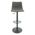 thumbnail image 1 of LeisureMod Tabouret de Bar Moderne Réglable Tilbury avec Repose-Pieds & Pivotant à 360 Degrés Ensemble de 2, 1 of 4