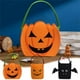 thumbnail image 1 of Bolsa de Tela para Dulces de Halloween | Amarilla | 30X25X10Cm | Reutilizable | Modelo Navideño, 1 of 7
