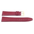 thumbnail image 1 of 20mm Genuine Leather Lizard Grain Red Watch Strap, 1 of 1