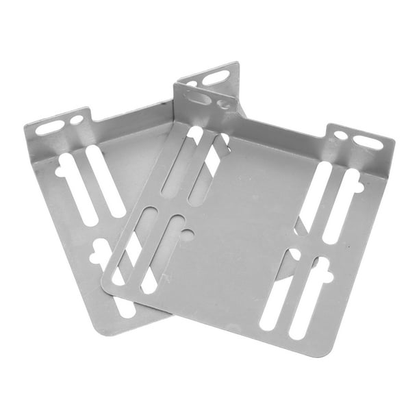 Kit de instalación de estéreo universal para coche de 2 piezas con soporte de hierro para un montaje seguro en la cabecera y modificación del audio