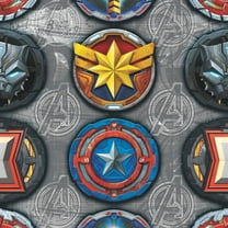 Avengers Emblems Peel & Stick Wallpaper