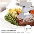 thumbnail image 4 of Shisuyan Dual Sided Meat Mallet Silver 1Pcs 11In X 3In, 4 of 8