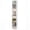 White, variant on Giantex 71" Tall Narrow Bookshelf, 8-Tier Slim Bookcase, Cube Storage Organizer w/Adjustable Shelves, Black