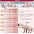 thumbnail image 4 of Pet clothes Dog cat sleeveless summer clothes Pet two leg clothes Pet vest, 4 of 5
