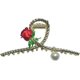 thumbnail image 1 of Pinza de pelo elegante con perlas de metal, horquilla de pelo femenina, estilo coreano, clip de tiburón, clip de cangrejo, clip de tiburón XianweiShao 8390615133852, 1 of 5