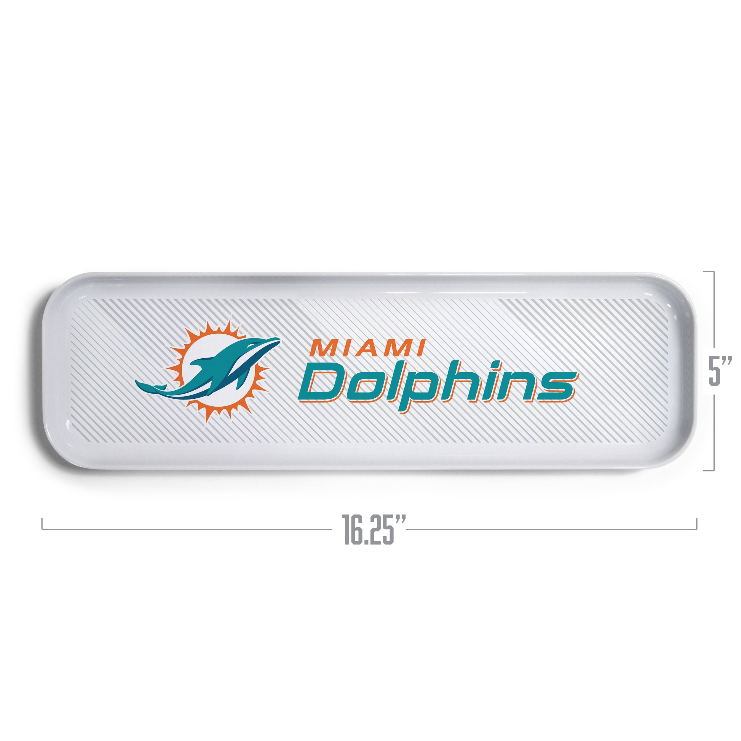 YouTheFan NFL Miami Dolphins Small Snack Platter
