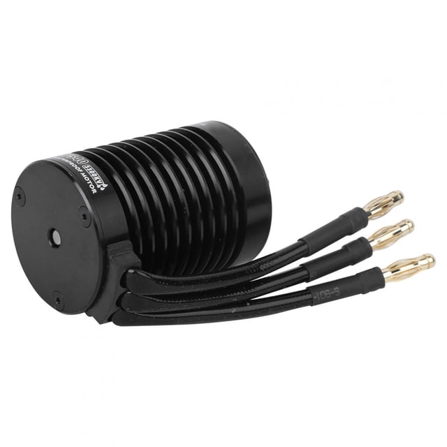 F540 Waterproof 4 Pole Non‑Inductive Brushless Motor Accessory for 1/10 RC Car (Black)(3300KV ),