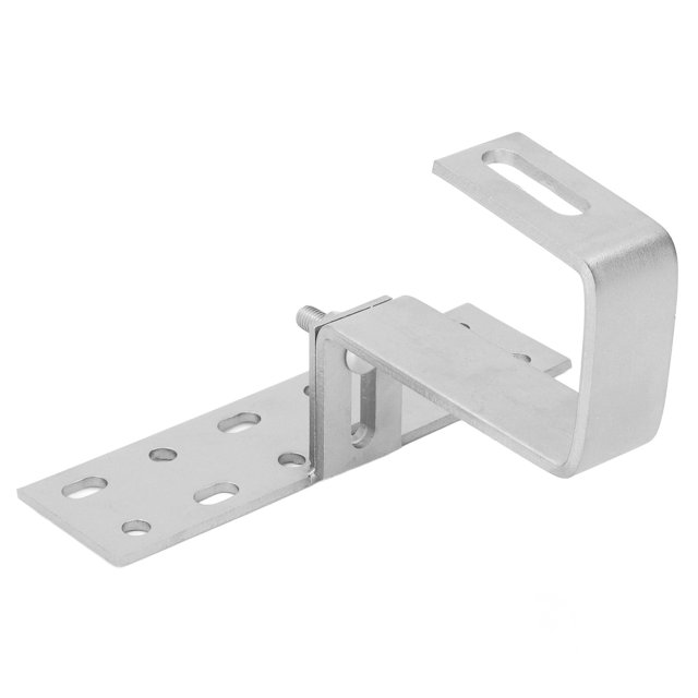 PV Panel Mounting Bracket, Stainless Steel Fine Workmanship Sturdy Weather Stable Support Solar Panel Bracket Pre Assembled for Brick Roof