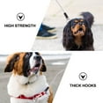 thumbnail image 5 of OULII 1 Pce Sangle de Traction pour Animaux Fil d'Acier Double Têtes Extérieur, 5 of 5