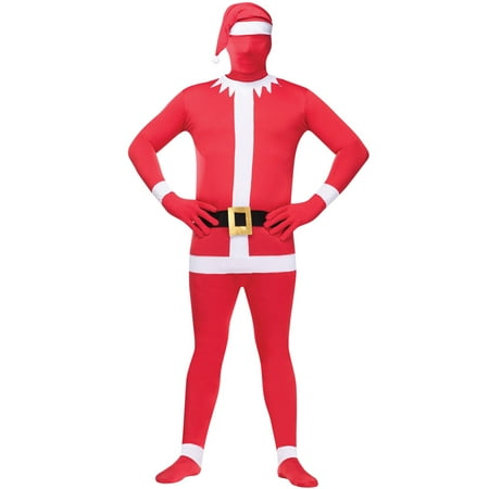 Santa Skin Suit Adult Costume
