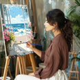 thumbnail image 4 of Kit de pintura por números de playa para adultos, kit de pintura de paisajes sobre lienzo para principiantes, kit de manualidades para adultos,16 x 20 pulgadas / 40 x 50 cm, marco no incluido., 4 of 8