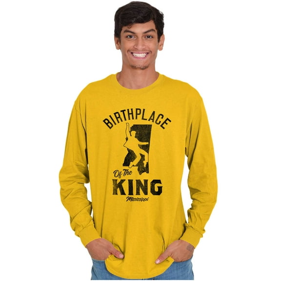Birthplace Of The King Mississippi Long Sleeve TShirt Men Women Brisco Brands S
