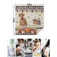 thumbnail image 4 of Fall Pumpkins Cloth Napkins Set of 4 Reusable Dinner Napkins, Thanksgiving Flowers Grape Autumn Deciduous Cocktail Napkin Washable Table Napkins for Wedding/Holiday Party/Baby Shower 20"x20", 4 of 7