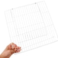 thumbnail image 4 of OULII DIY Dog Crate Fence Door Iron Wire White Pet Enclosure 1 PCS, 4 of 4