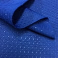 thumbnail image 1 of Scuba Knit Fabric Neoprene Embossed Polyester Spandex 58'' Wide BTY (Pin) (Royal Blue), 1 of 2