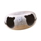 thumbnail image 2 of Cama para gatos Donut, escondite tipo cueva para gatos con 2 agujeros, túnel interior de fieltro para juegos de gatos, cama tipo túnel para gatos de, 2 of 8