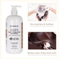 thumbnail image 5 of Olazarah Coconut Daily Hydration Shampoo with Coconut Milk and Acacia Senegal, 500ml, 5 of 7