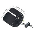 thumbnail image 2 of Archery Finger Guard Adjustable Recurved Bow 2 Fingers Protector Finger Saver, 2 of 8