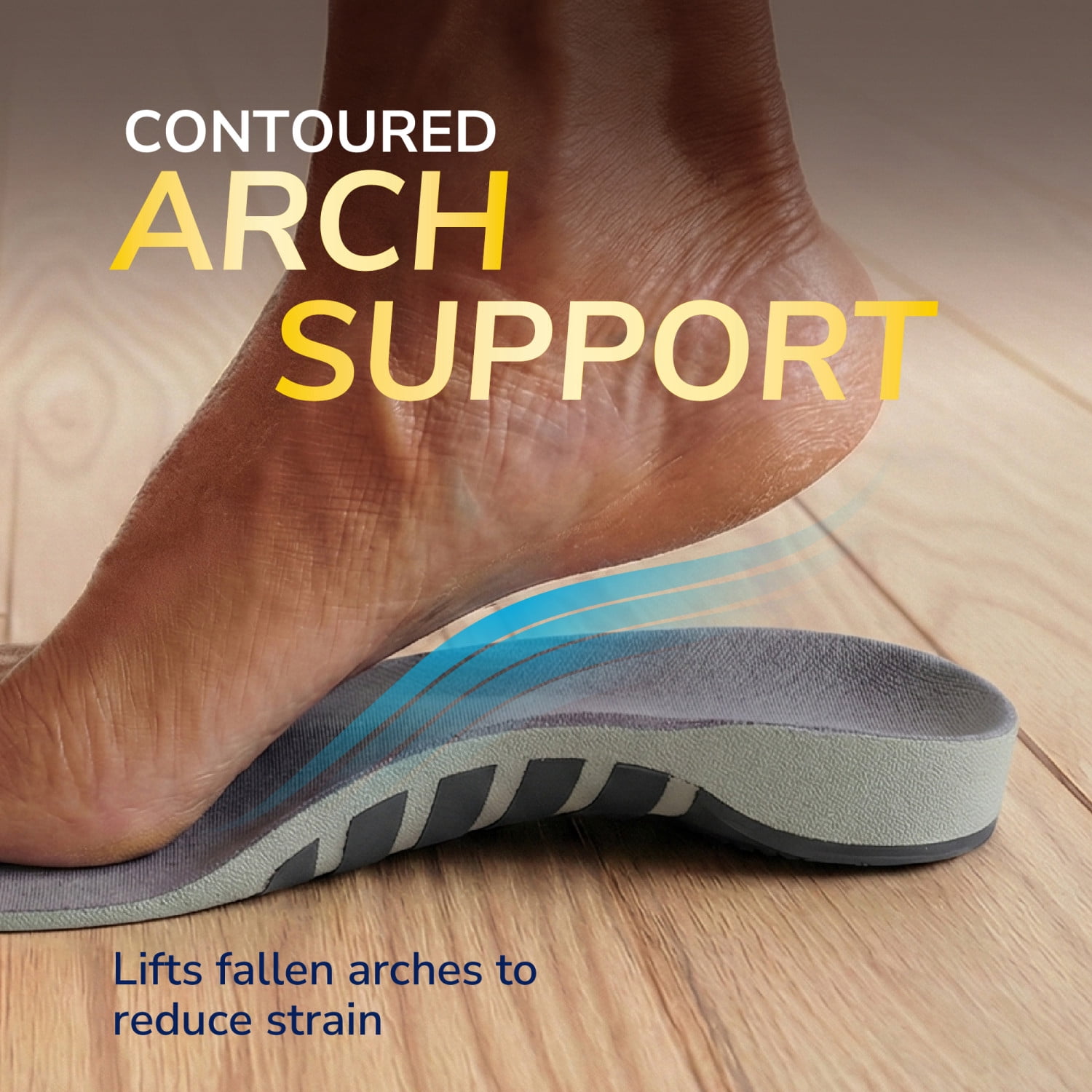 Dr. Scholl's Flat Feet Insoles for Men - 1 Pair