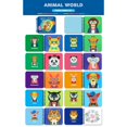 thumbnail image 4 of Cuadros Decorativos DIY diamante pintura animales forma dibujo Manual conocimiento tarjeta niños rompecabezas juguete Ndcxsfigh Nuevos Originales, 4 of 8