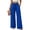 BBH56-Blue, variant on Oversized Wide Leg Sweatpants Women Elastic Drawstring Straight Leg Sweatpants Low Waisted Baggy Lounge Pants Pocket Purple L