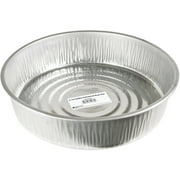 Performance Tool W54280 3.5-Gallon Galvanized Drain Pan - Rolled Edges, 16 In. Diameter, 4 In. Depth