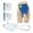 Blue for Men, variant on SanGlyptic Wearable Urine Collection Bag External Catheter for Women, Reusable Portable Silicone Urinal with 1000ml and 2000ml Urine Catheter Bags,Blue