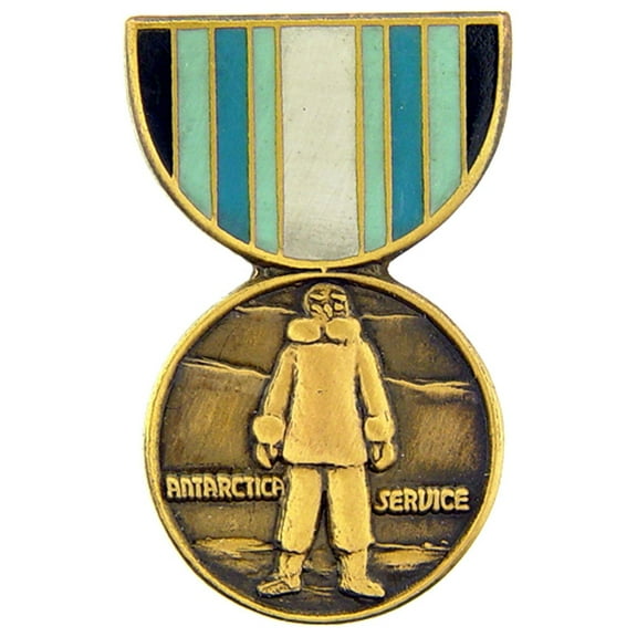 Eagle Emblems P15316 Pin - Medal, Antarctica Service - 1.181 in.