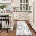 thumbnail image 2 of Area Rug x Vintage Rug Indoor Washable Rug Retro Accent Rug Distressed Carpet Multi Floral Print Country Boho Rug Non Slip Kitchen Bedroom Living Room Dining Room Office, 2 of 9
