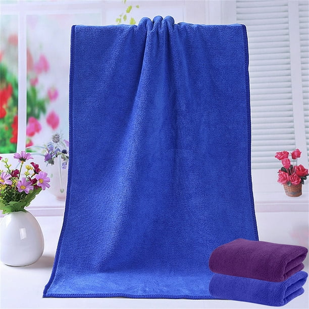 Toallas de baño, 2 piezas, toalla de ducha, absorbente, fibra superfina, suave y cómoda.