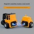thumbnail image 4 of Magnetic Building Blocks Set for Kids 7-14: 35-Piece Engineering Kit with Storage Box, DIY Robot & Vehicle Models, Educational Magnetic Tiles for Enhancing Creativity, Problem-Solving & Parent-Child, 4 of 6