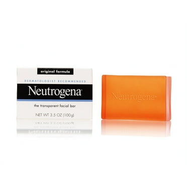 3 Pack - Neutrogena Facial Cleansing Bar Original Formula 3.50oz Each