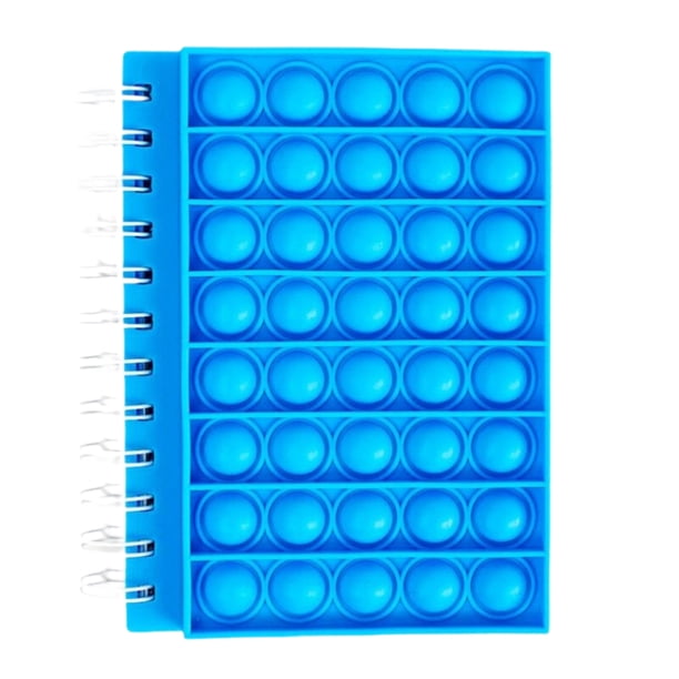 Push Bubble Notebook Cubierta De Silicona Suave Libro De Registros De Descompresión Libro De Burbujas De Extrusión Speravity FN007543-02