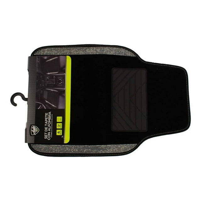 Set de Tapetes Auto Drive con Alfombra Negro 4 Piezas