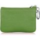 thumbnail image 2 of 1 mini monedero de cuero verde para mujeres, hombres, niños, niñas y niños. Rojo Verde, 2 of 5