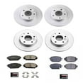 thumbnail image 2 of PowerStop Front and Rear Geomet Coated Brake Rotor and Pad Kit Fits: MAZDA Select Models CRK8350, 2 of 2
