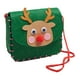 thumbnail image 2 of Kit para hacer bolsos de hombro, manualidades con bolsas de dulces, bolso de mano preperforado, completo ciervos verdes, 2 of 9