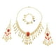 thumbnail image 3 of Conjunto de joyas para danza del vientre, pendientes, cadena para la nariz, anillo, diadema, danza del vientre oriental si, 3 of 9